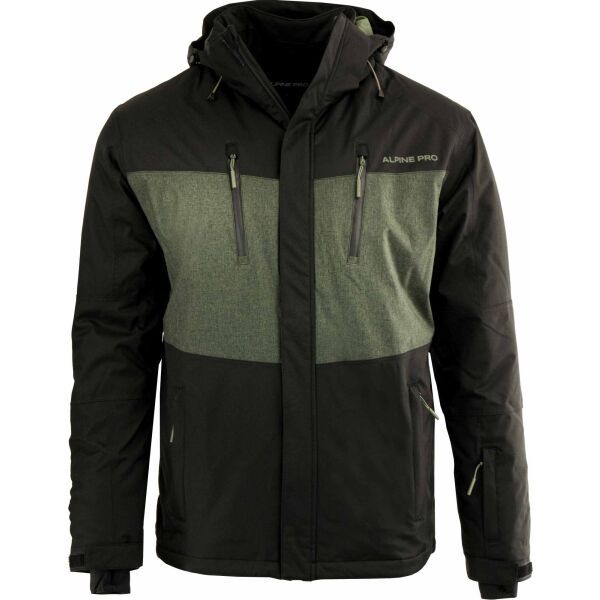 ALPINE PRO ALPINE PRO GODOG Мъжко ски яке, черно, размер