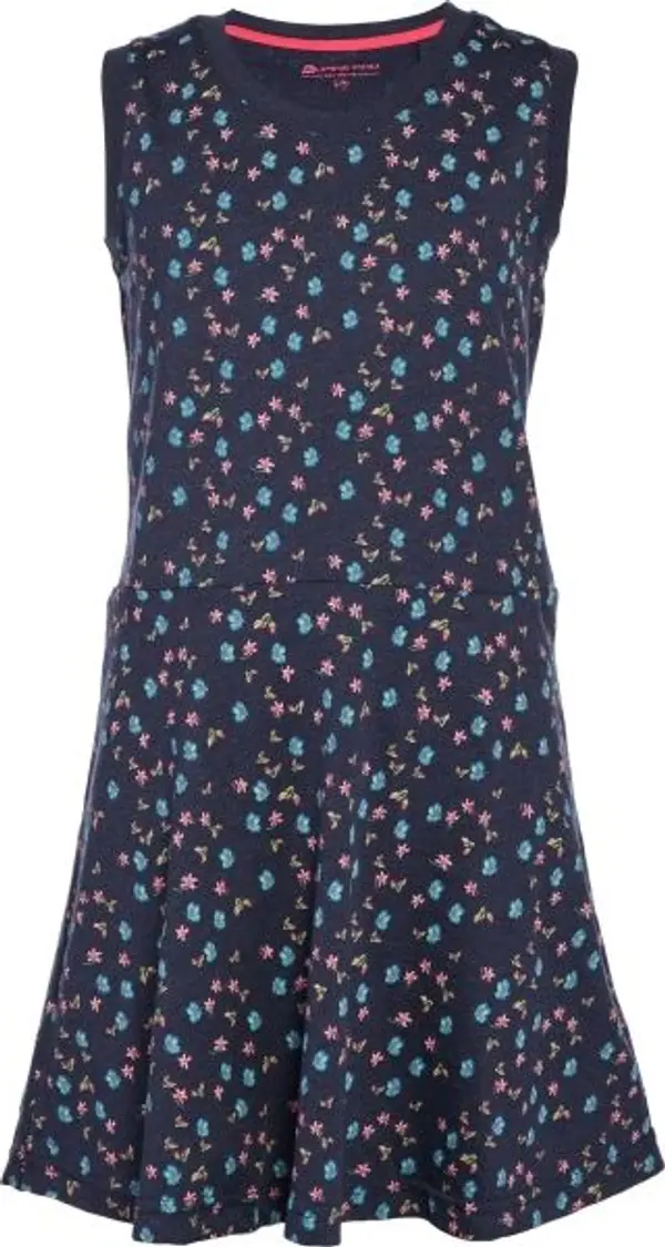 ALPINE PRO ALPINE PRO GOFFO Рокля за момичета, тъмносин, размер