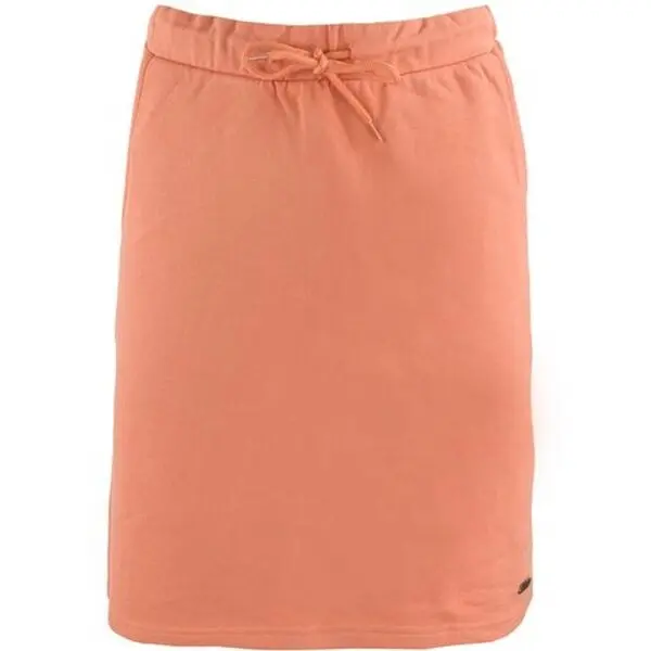 ALPINE PRO ALPINE PRO GORMA Дамска лятна пола с джобове, оранжево, размер