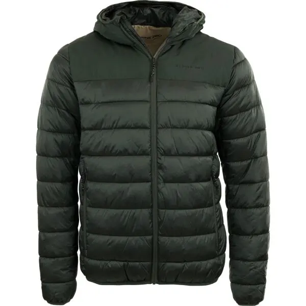 ALPINE PRO ALPINE PRO GRAL Мъжко затоплящо яке, тъмнозелено, размер