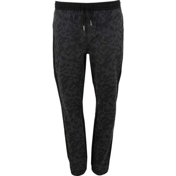 ALPINE PRO ALPINE PRO GREEN Мъжки софтшел панталони, черно, размер