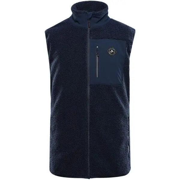 ALPINE PRO ALPINE PRO HARD Мъжки подплатен елек, тъмносин, размер