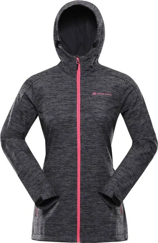 ALPINE PRO ALPINE PRO HERASA Дамско софтшел яке, тъмносиво, размер