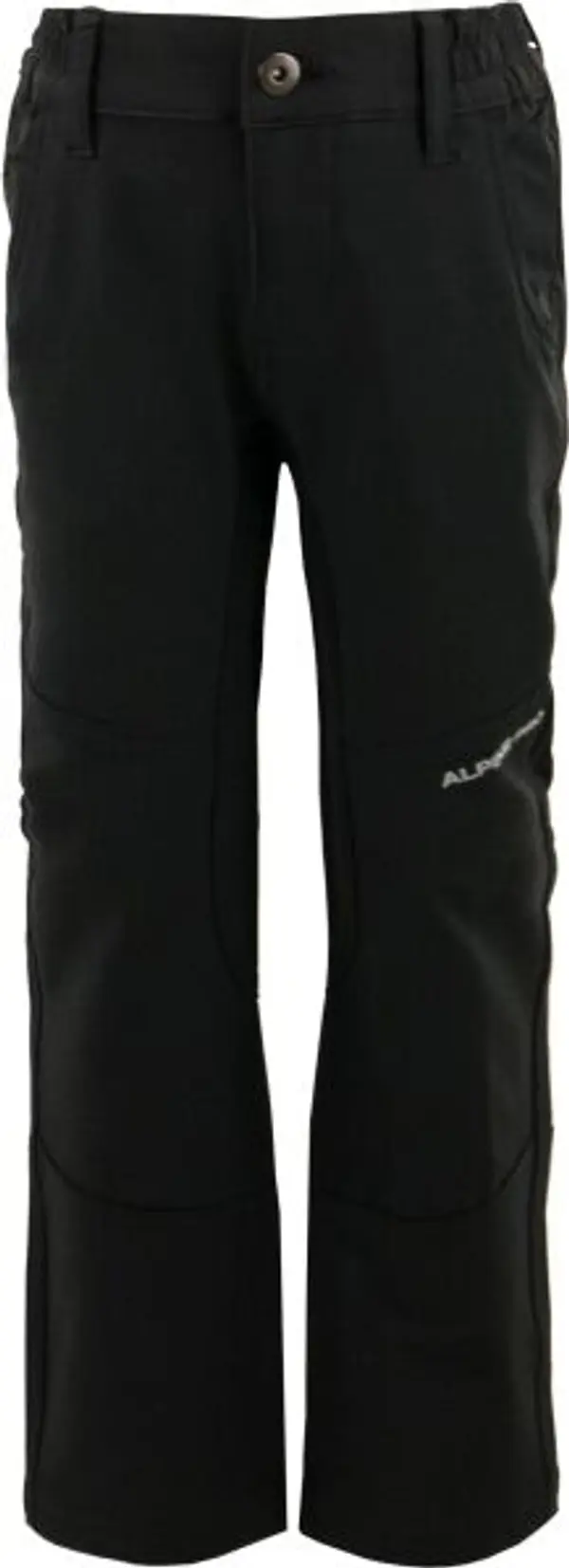 ALPINE PRO ALPINE PRO HERSO Детски софтшел панталони, черно, размер 128-134