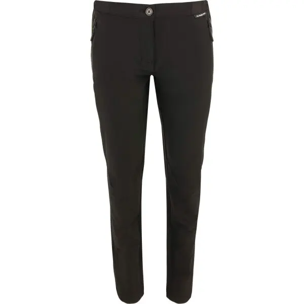 ALPINE PRO ALPINE PRO HEWA Дамски софтшел панталони, черно, размер