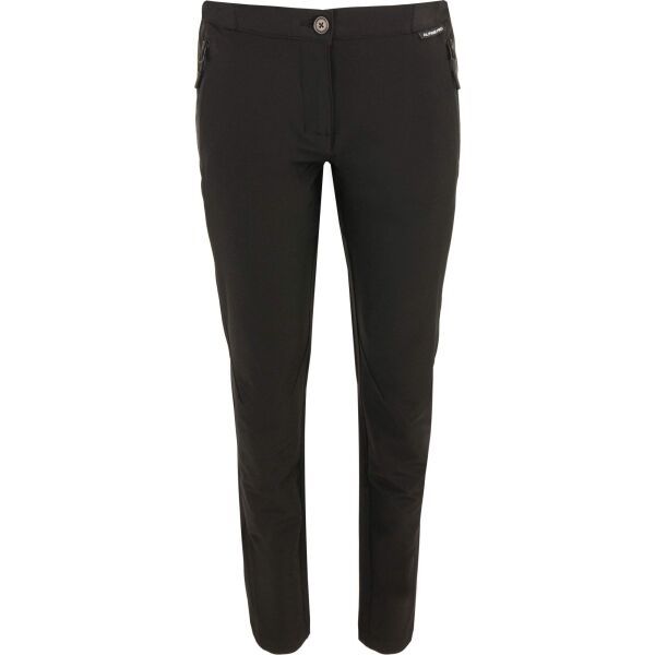 ALPINE PRO ALPINE PRO HEWA Дамски софтшел панталони, черно, размер