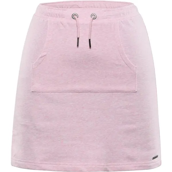 ALPINE PRO ALPINE PRO HOFRA Дамска лятна пола с дължина над коляното, розово, размер