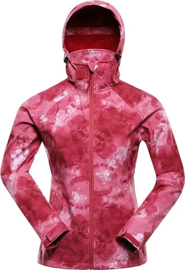 ALPINE PRO ALPINE PRO HOORA Дамско софтшел яке, червено, размер