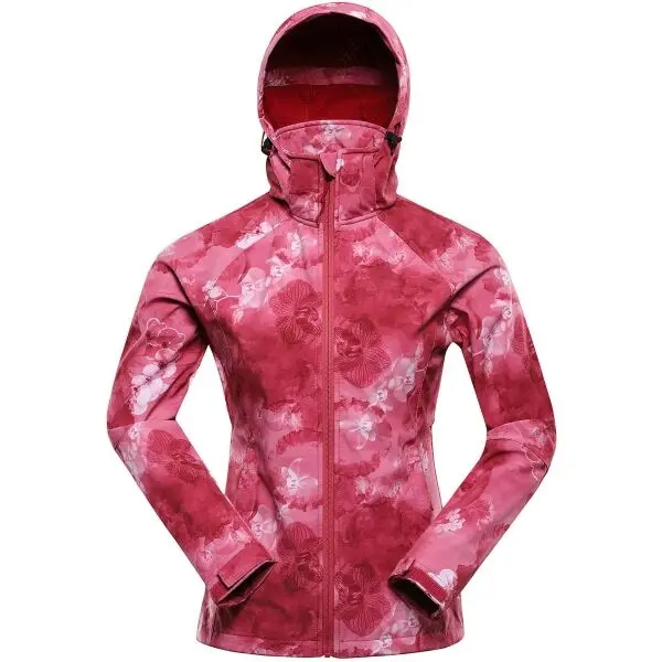 ALPINE PRO ALPINE PRO HOORA Дамско софтшел яке, червено, размер