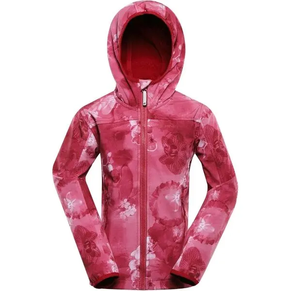 ALPINE PRO ALPINE PRO HOORO Детско софтшел яке, розово, размер 164-170
