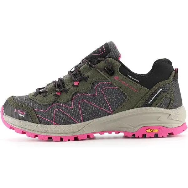 ALPINE PRO ALPINE PRO IBANE 2 Момичешки туристически обувки, khaki, размер