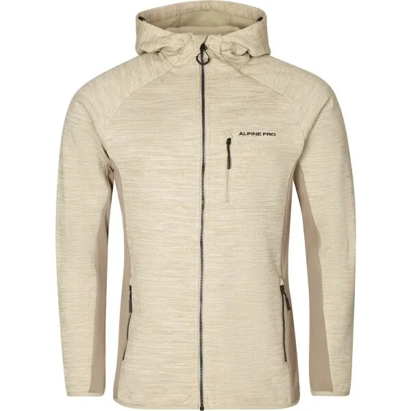 ALPINE PRO ALPINE PRO IBEC Мъжки суитшърт, бежово, размер