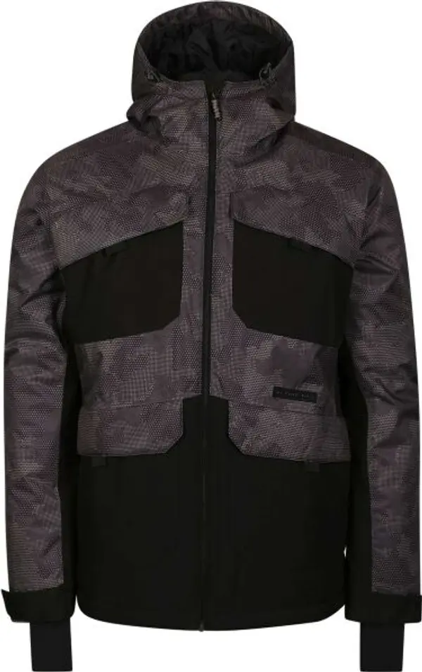ALPINE PRO ALPINE PRO ИБЕР Мъжко ски яке, тъмносиво, размер