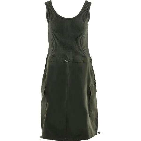 ALPINE PRO ALPINE PRO IJUHA Дамска рокля, khaki, размер