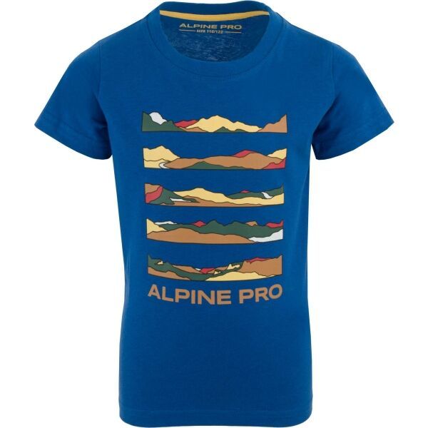 ALPINE PRO ALPINE PRO IKEFO Детска тениска, синьо, размер