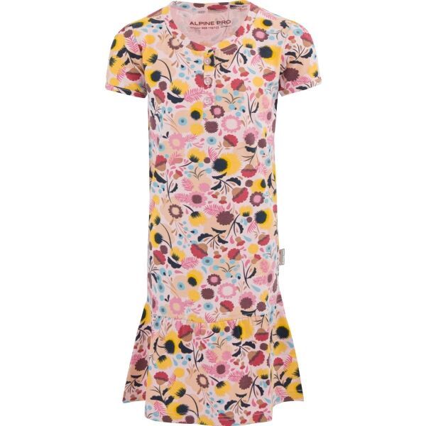 ALPINE PRO ALPINE PRO ILO Рокля за момичета, розово, размер