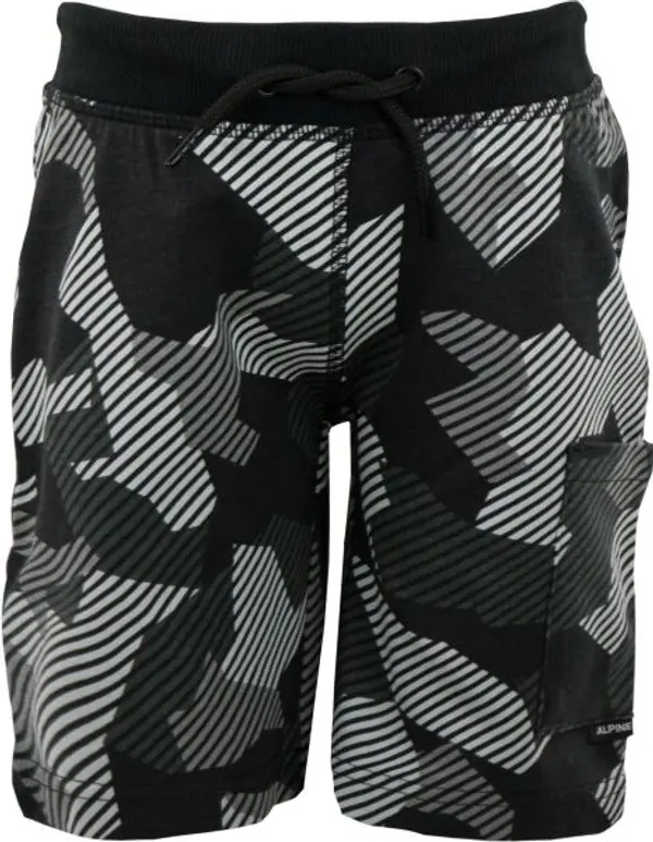 ALPINE PRO ALPINE PRO IMEDO Шорти за момчета, черно, размер 104-110