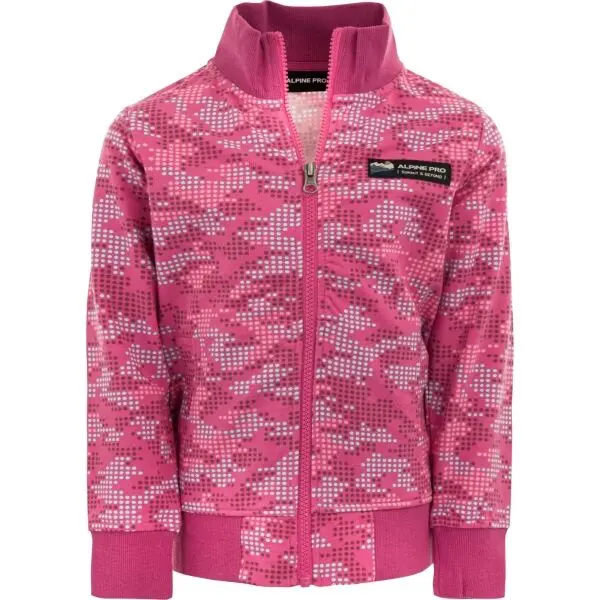 ALPINE PRO ALPINE PRO IMEVO Детски суитшърт, розово, размер 104-110