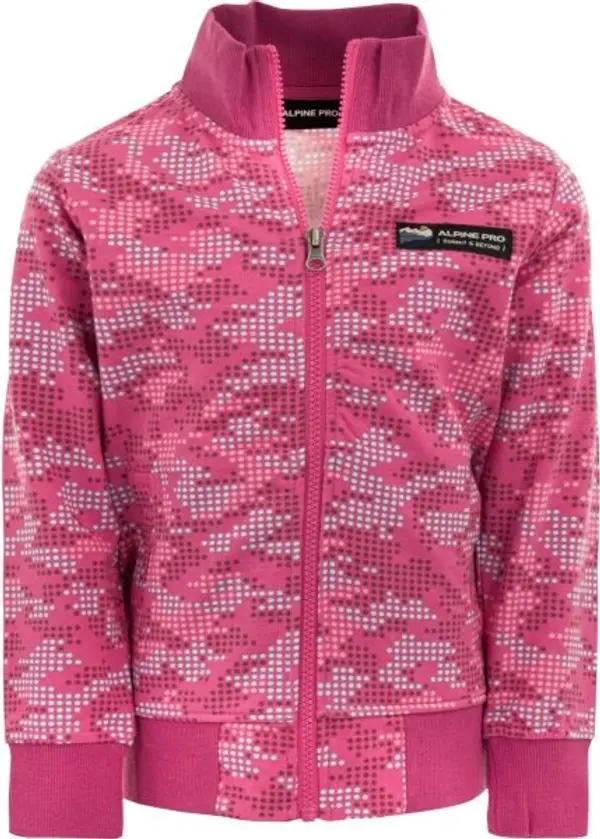 ALPINE PRO ALPINE PRO IMEVO Детски суитшърт, розово, размер 140-146