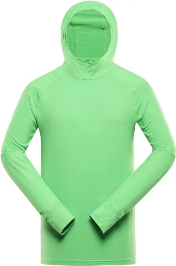 ALPINE PRO ALPINE PRO IZAR Мъжки спортен суитшърт, зелено, размер