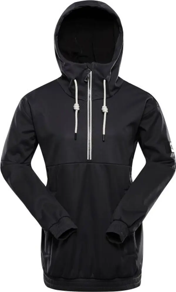 ALPINE PRO ALPINE PRO JARGA Дамско ски софтшел яке, черно, размер
