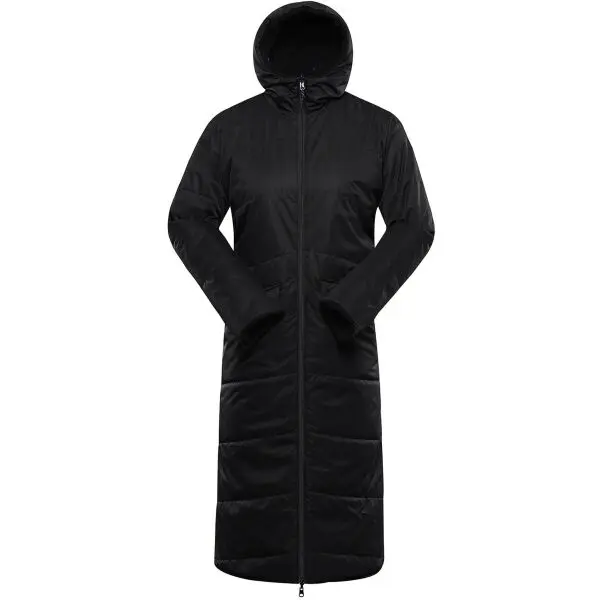 ALPINE PRO ALPINE PRO KERFA Дамско зимно двулицево яке, черно, размер