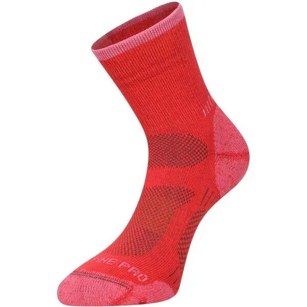 ALPINE PRO ALPINE PRO KEROWE Спортни чорапи, червено, размер