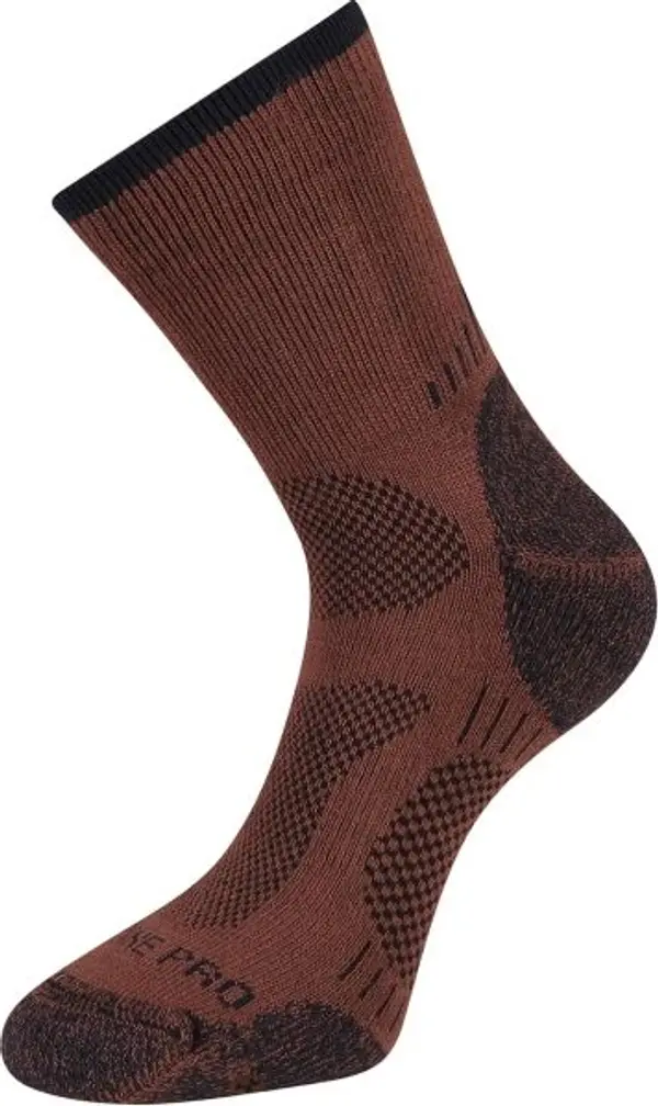 ALPINE PRO ALPINE PRO KEROWE Спортни чорапи, кафяво, размер
