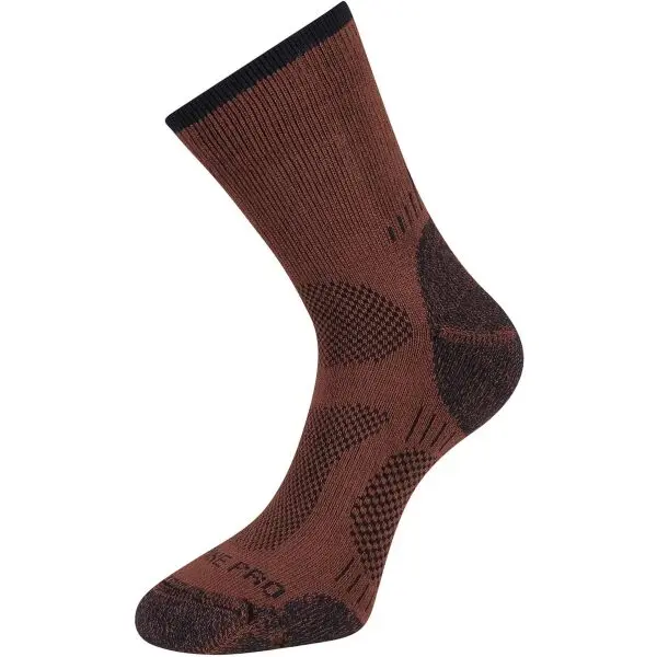 ALPINE PRO ALPINE PRO KEROWE Спортни чорапи, кафяво, размер