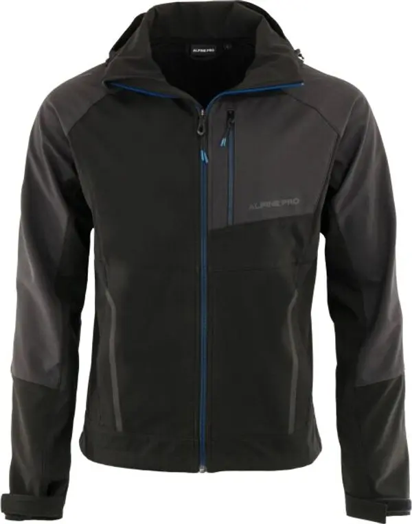 ALPINE PRO ALPINE PRO KIET Мъжко яке за туризъм, черно, размер