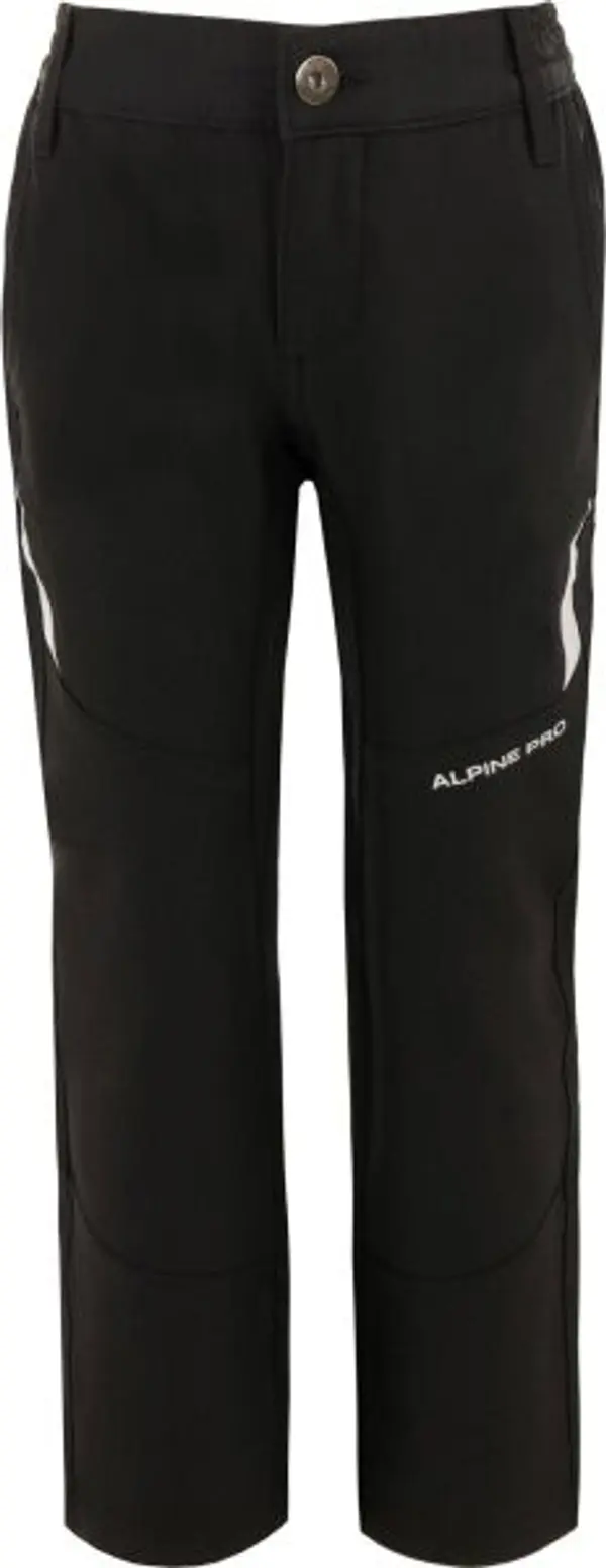 ALPINE PRO ALPINE PRO KILETO Детски панталони, черно, размер 104-110