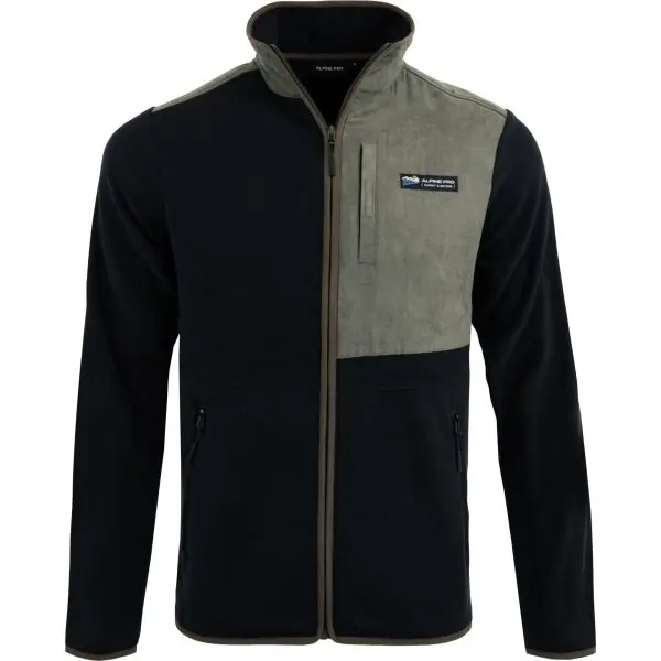 ALPINE PRO ALPINE PRO KLINES Мъжки туристически суитшърт, черно, размер