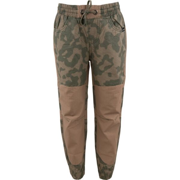 ALPINE PRO ALPINE PRO KOLISO Панталони за момчета outdoor, кафяво, размер