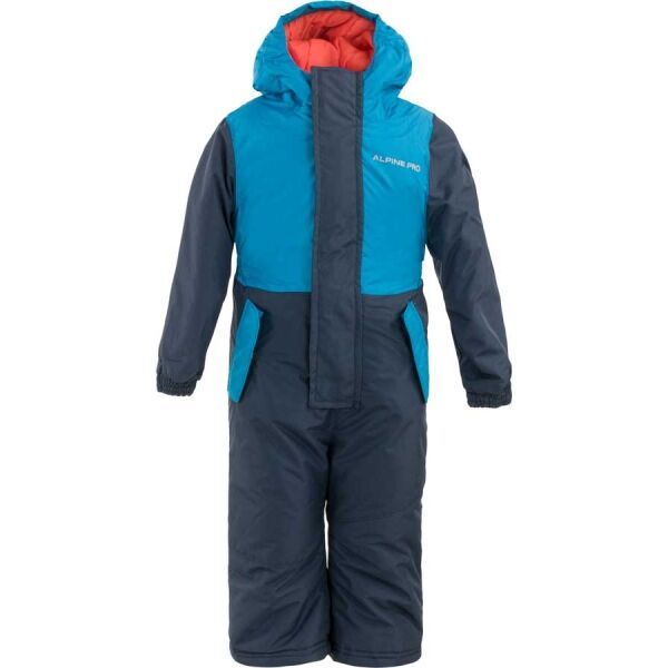 ALPINE PRO ALPINE PRO KYLO Детски затоплен гащеризон, тъмносин, размер