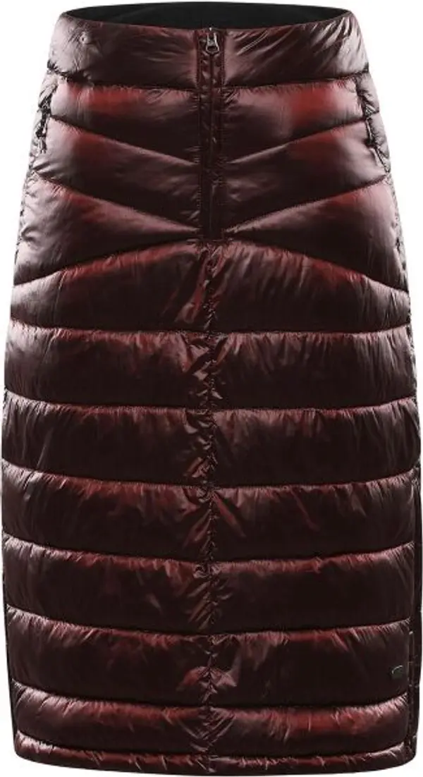 ALPINE PRO ALPINE PRO LAMMA Дамска подплатена пола, винен, размер