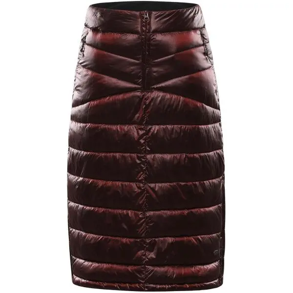 ALPINE PRO ALPINE PRO LAMMA Дамска подплатена пола, винен, размер