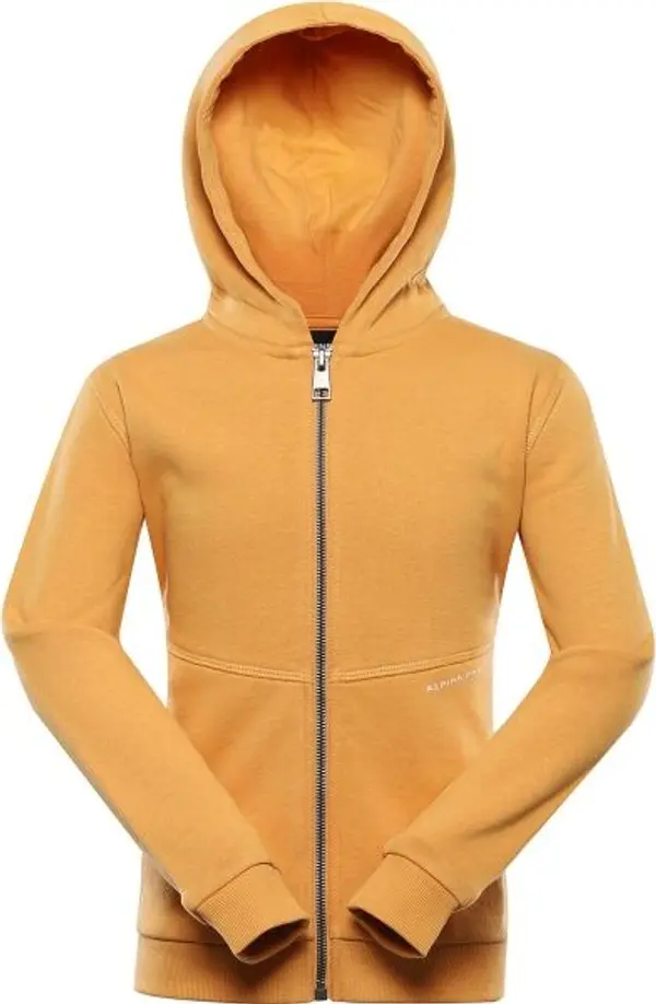 ALPINE PRO ALPINE PRO LARESO Детски суитшърт, жълто, размер 104-110