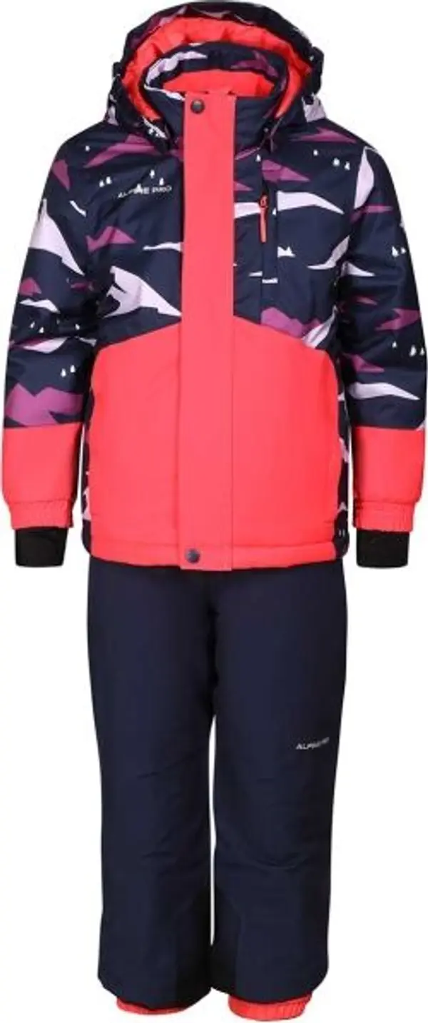 ALPINE PRO ALPINE PRO LARQO Детски ски комплект, тъмносин, размер
