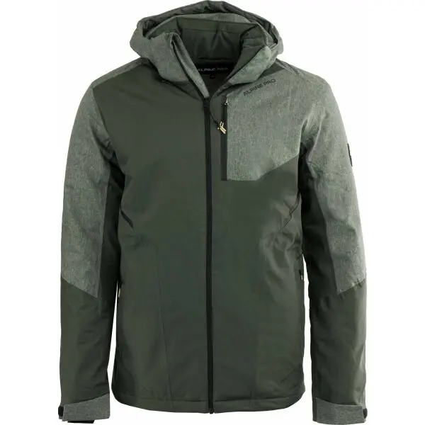 ALPINE PRO ALPINE PRO LEND Мъжко скиорско яке, khaki, размер