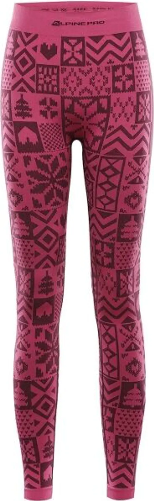 ALPINE PRO ALPINE PRO LESSA Дамско функционално бельо, розово, размер M/L