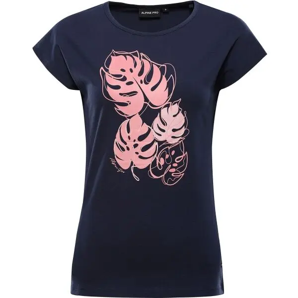 ALPINE PRO ALPINE PRO LIEQA Дамска тениска, тъмносин, размер