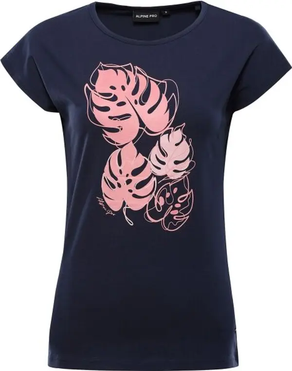 ALPINE PRO ALPINE PRO LIEQA Дамска тениска, тъмносин, размер