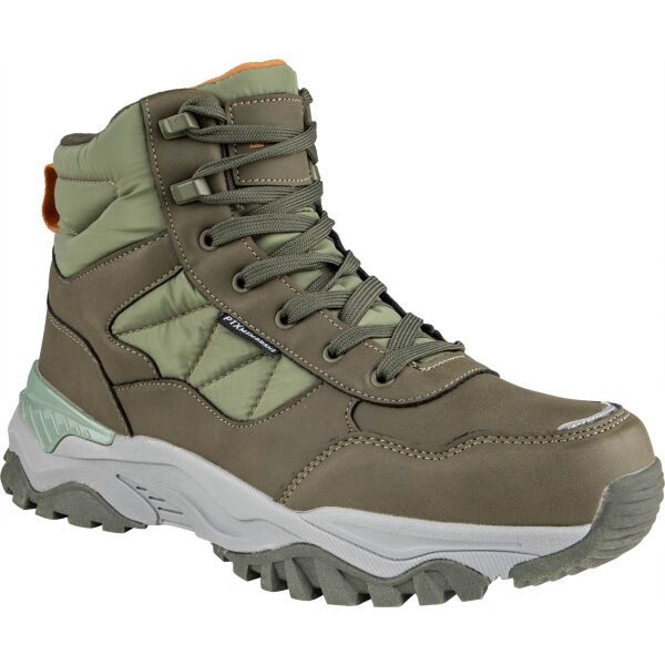 ALPINE PRO ALPINE PRO LINSELL Мъжки зимни обувки, зелено, размер