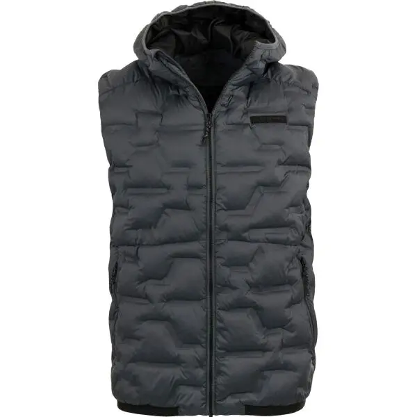 ALPINE PRO ALPINE PRO LIVEW Мъжко затоплящо елече, тъмносиво, размер