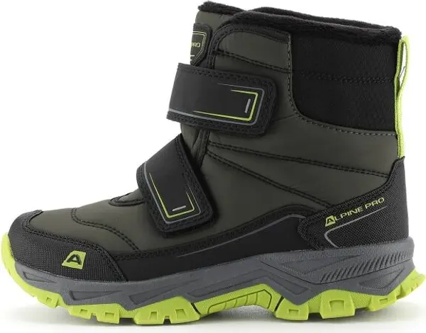 ALPINE PRO ALPINE PRO LIVRO Детски зимни обувки, черно, размер