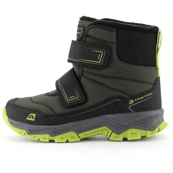 ALPINE PRO ALPINE PRO LIVRO Детски зимни обувки, черно, размер