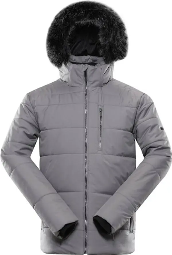 ALPINE PRO ALPINE PRO LODER Мъжко зимно яке, сиво, размер