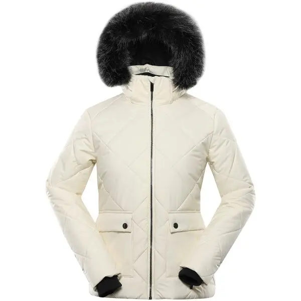 ALPINE PRO ALPINE PRO LODERA Дамско зимно яке, бежово, размер