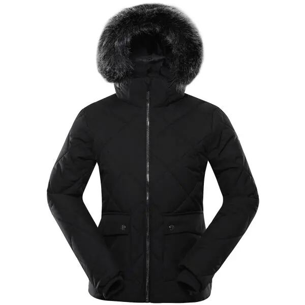 ALPINE PRO ALPINE PRO LODERA Дамско зимно яке, черно, размер