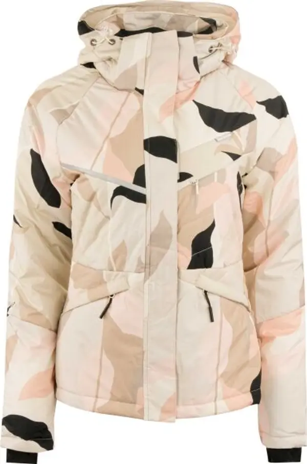 ALPINE PRO ALPINE PRO LOFEWA Дамско яке за ски, бежово, размер